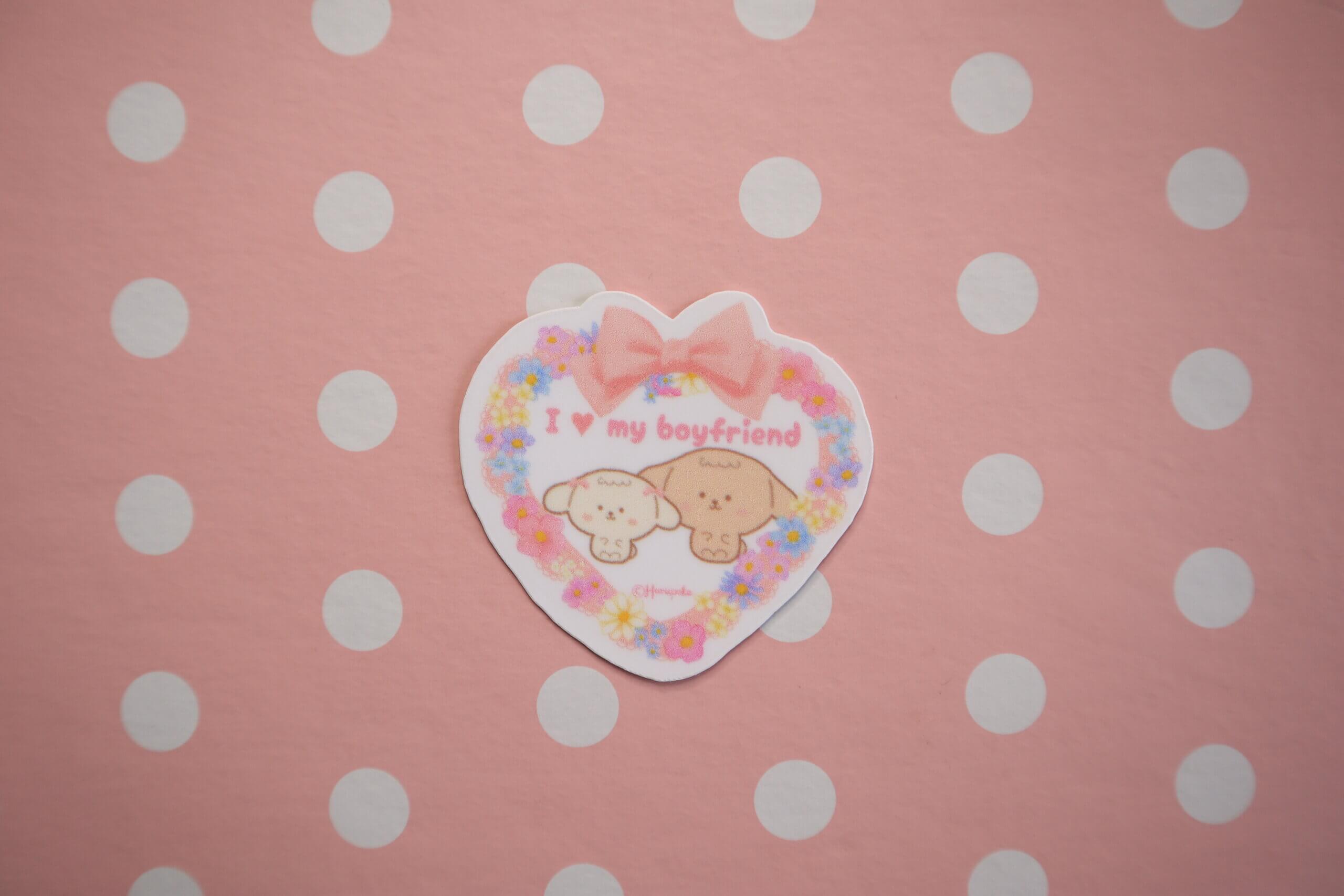 J'aime Mon Chum Cute Critters French Vinyl Stickers - Image 12
