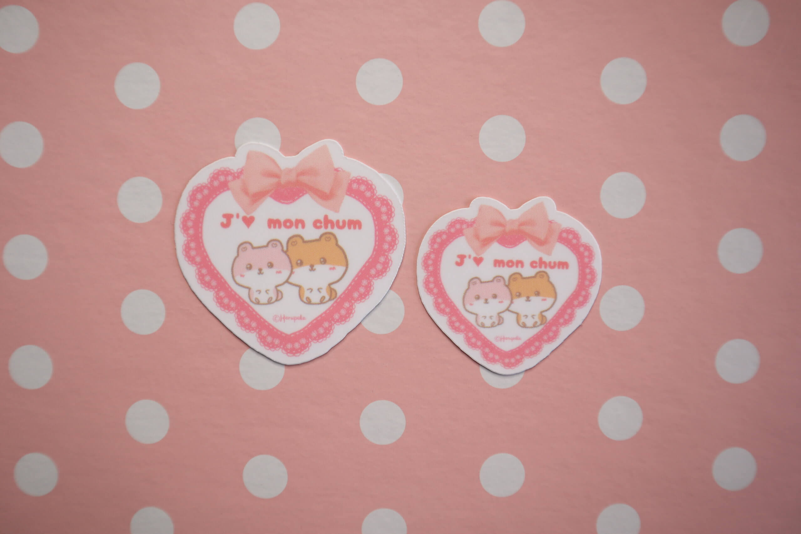 J'aime Mon Chum Cute Critters French Vinyl Stickers - Image 10