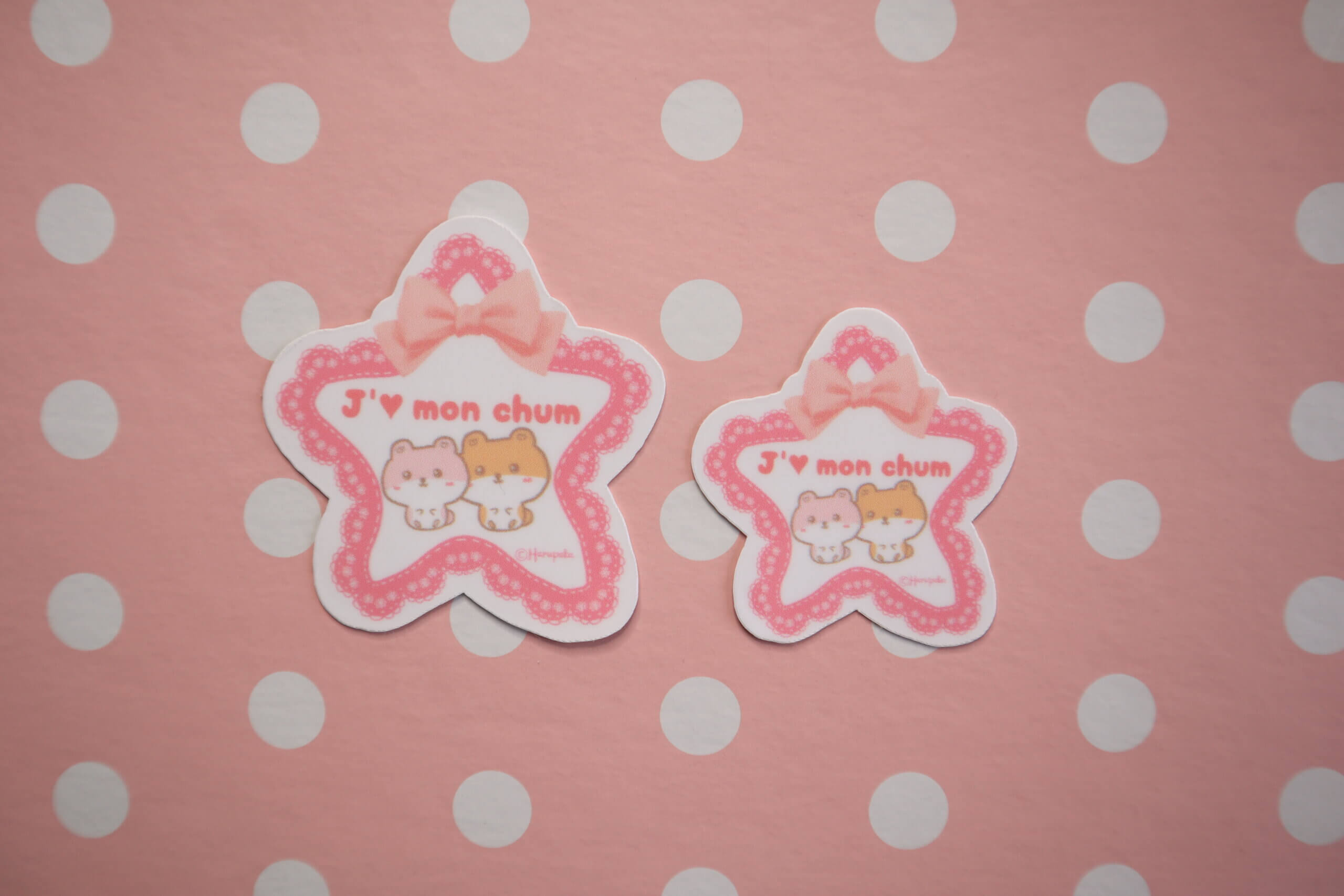 J'aime Mon Chum Cute Critters French Vinyl Stickers - Image 9