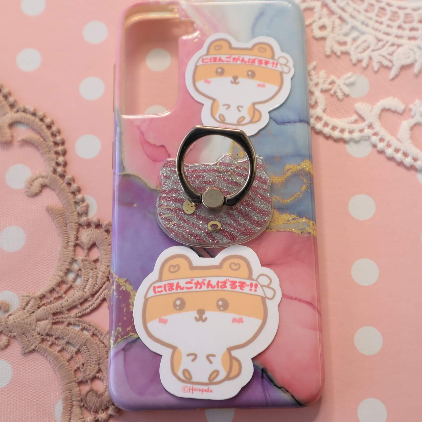 I will Study Japanese Hard Kawaii Hamster Vinyl Stickers, JLPT Motivation Stickers - Image 5
