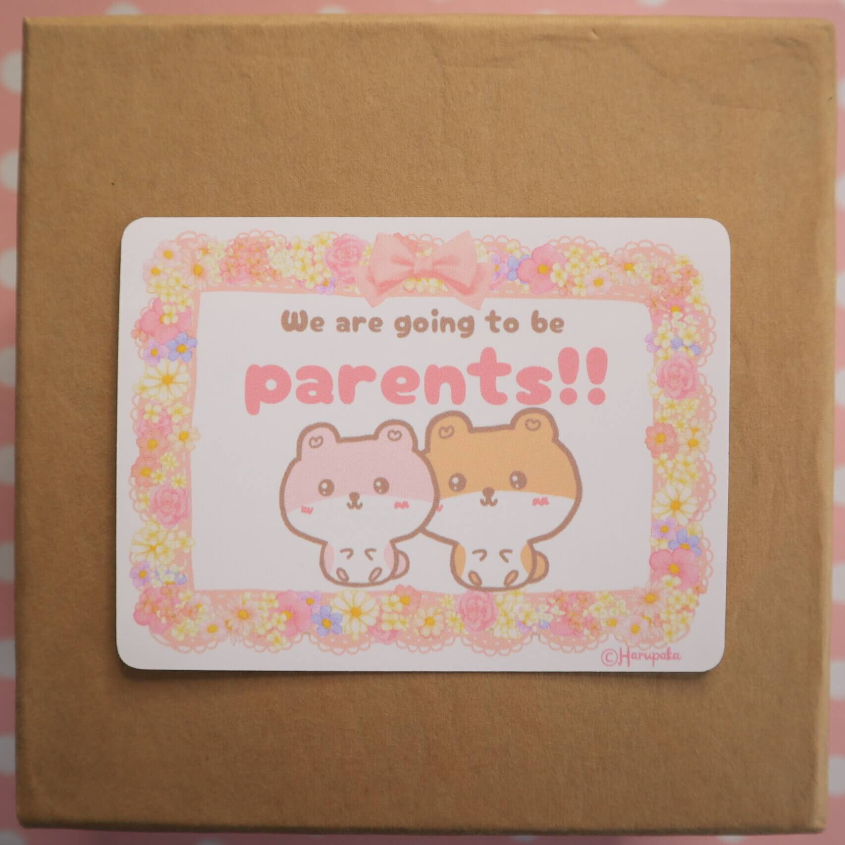 Cute Pregnancy Announcement Vinyl Stickers - Image 11