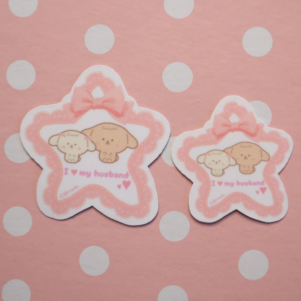 I Love My Husband Vinyl Stickers - Image 4