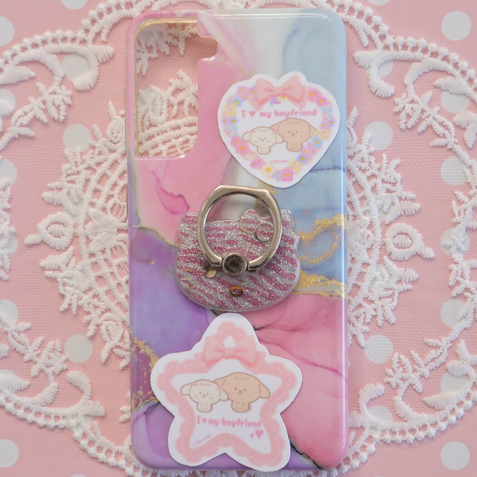 I Love My Boyfriend Vinyl Stickers - Image 10