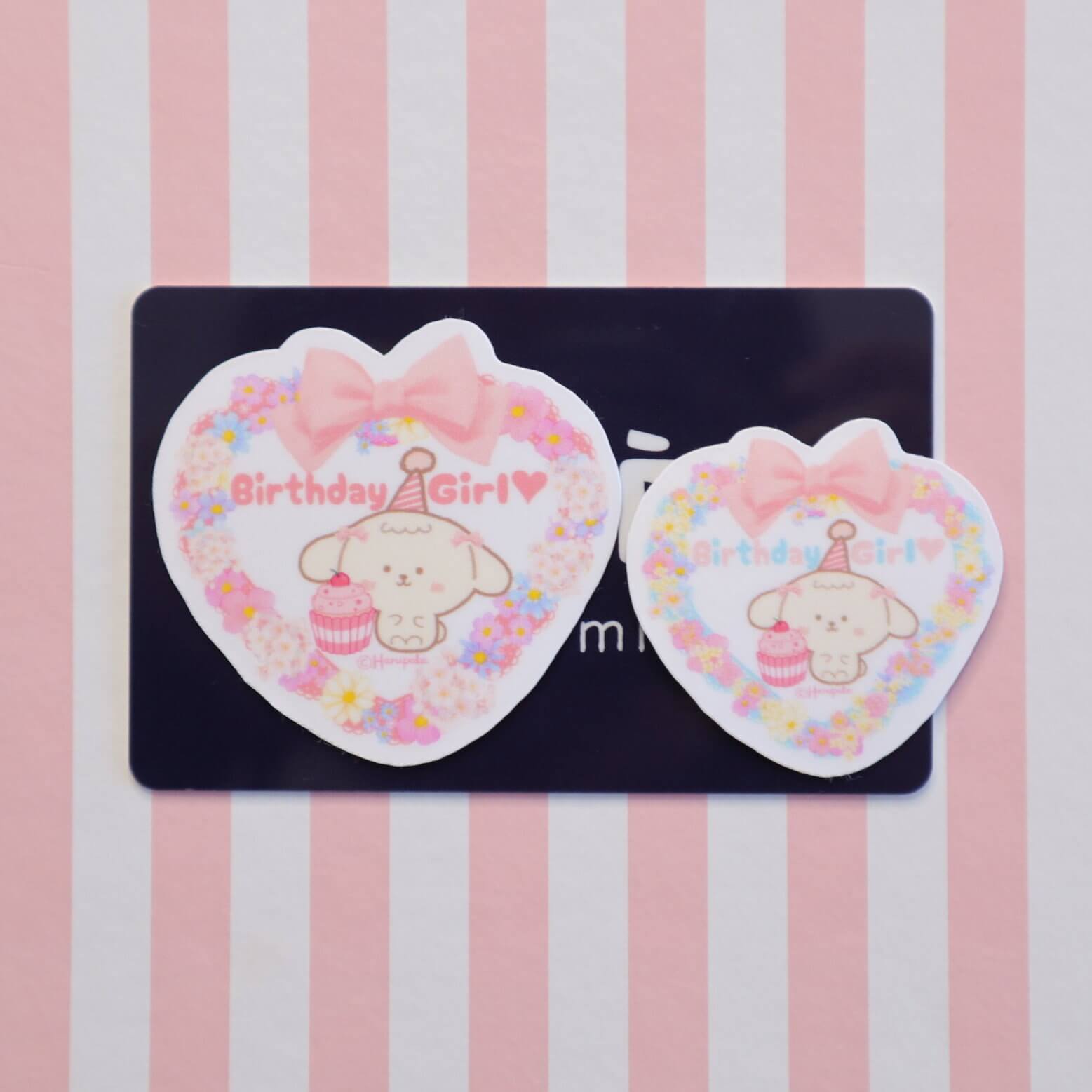 Birthday Girl Vinyl Sticker, Birthday Girl Sticker Badge - Image 5