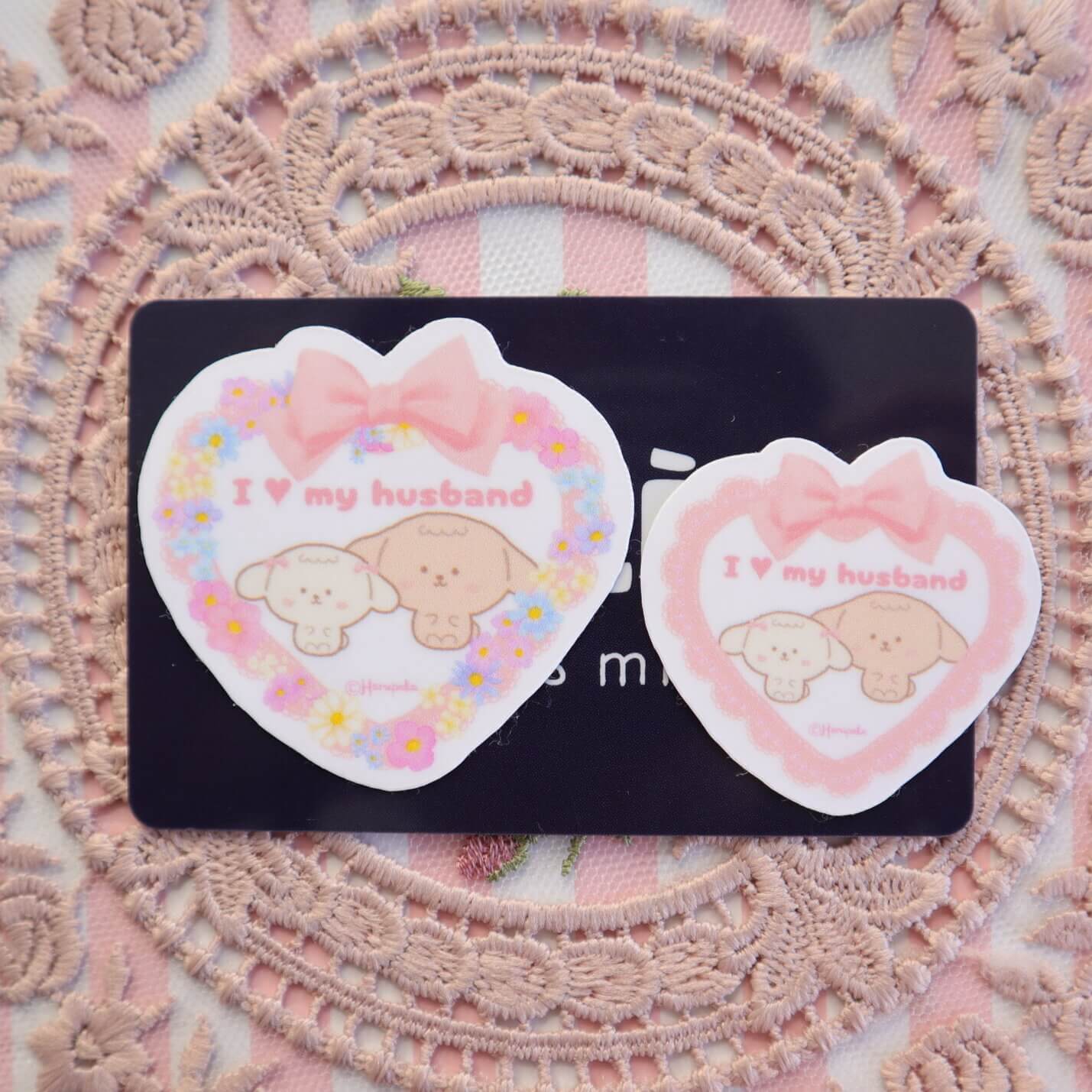 I Love My Husband Vinyl Stickers - Image 9